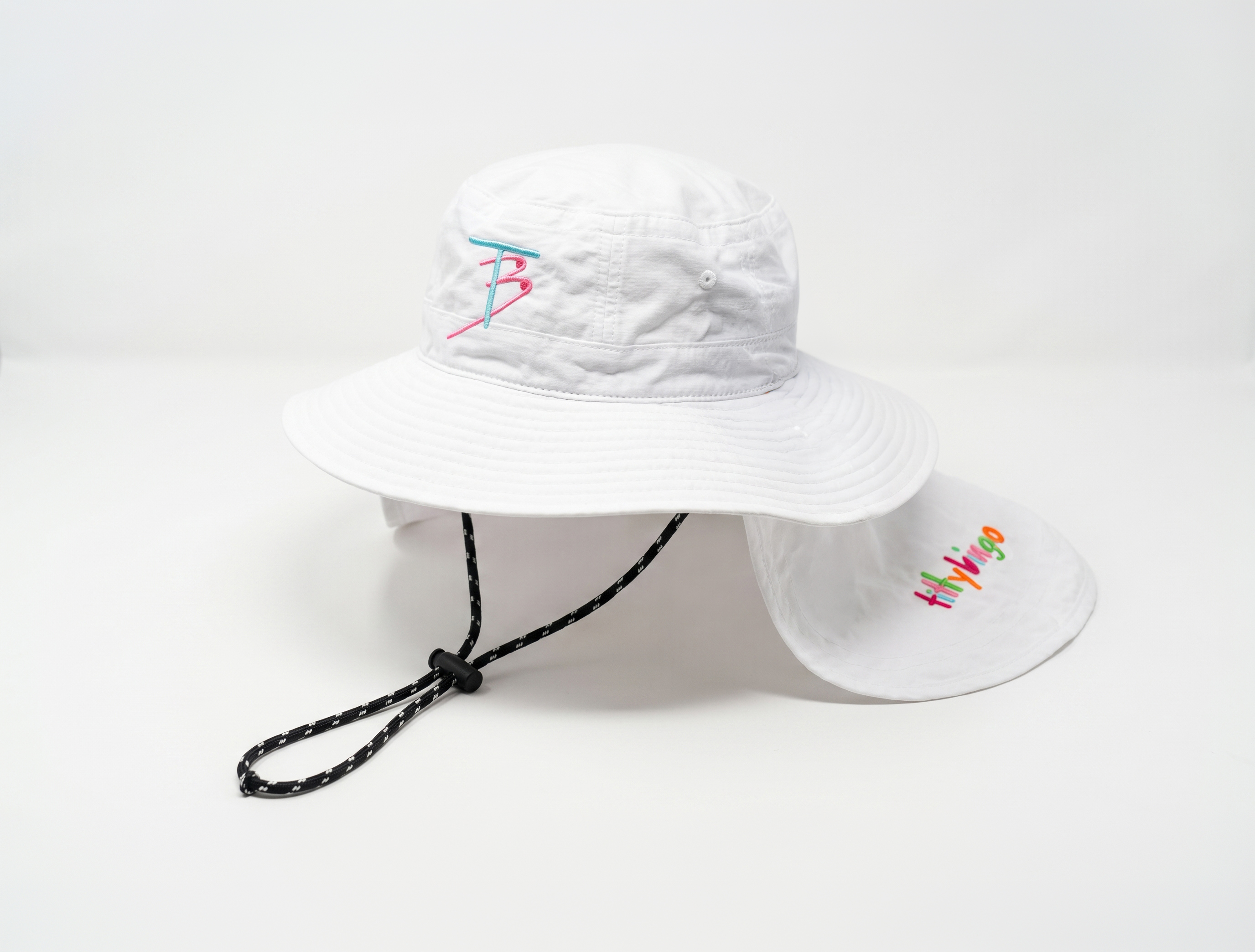 White Bucket Hat